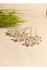 HPD0088 -50317131  SILVER PEARL PINS