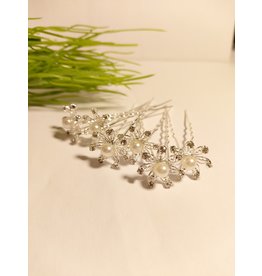 HPD0088 -50317131  SILVER PEARL PINS