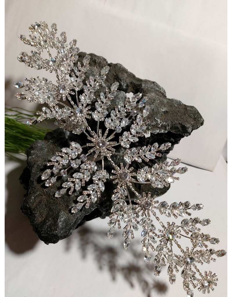 HPD0096 - SILVER  HAIR PIECE