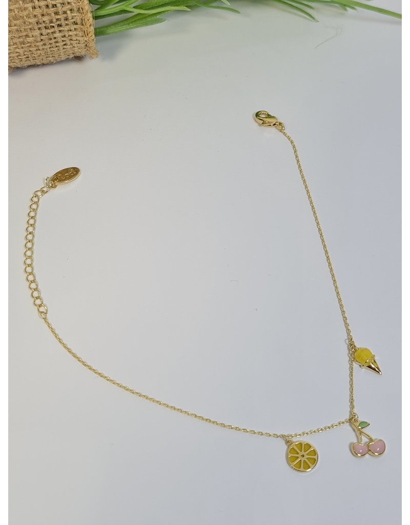 ANH0101 - Gold, Yellow Anklet