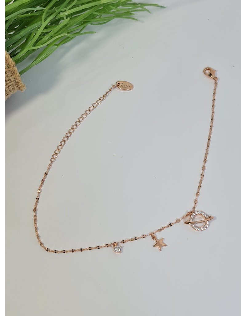 ANH0042 - Rose Gold Anklet