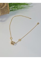 ANH0043 - Gold  Anklet