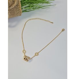 ANH0043 - Gold  Anklet