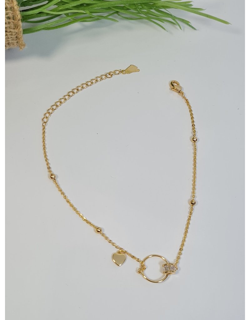 ANH0044 - Gold  Anklet
