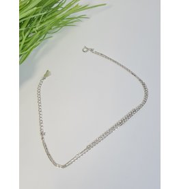 ANH0077 - Silver  Anklet