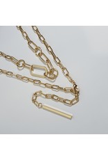 LCD0003 - Gold Multi-Layer Necklace