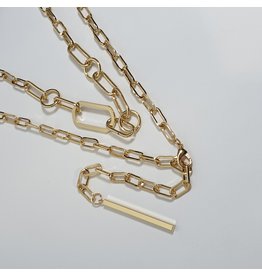 LCD0003 - Gold Multi-Layer Necklace
