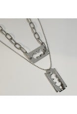 LCD0004 - Silver Multi-Layer Necklace
