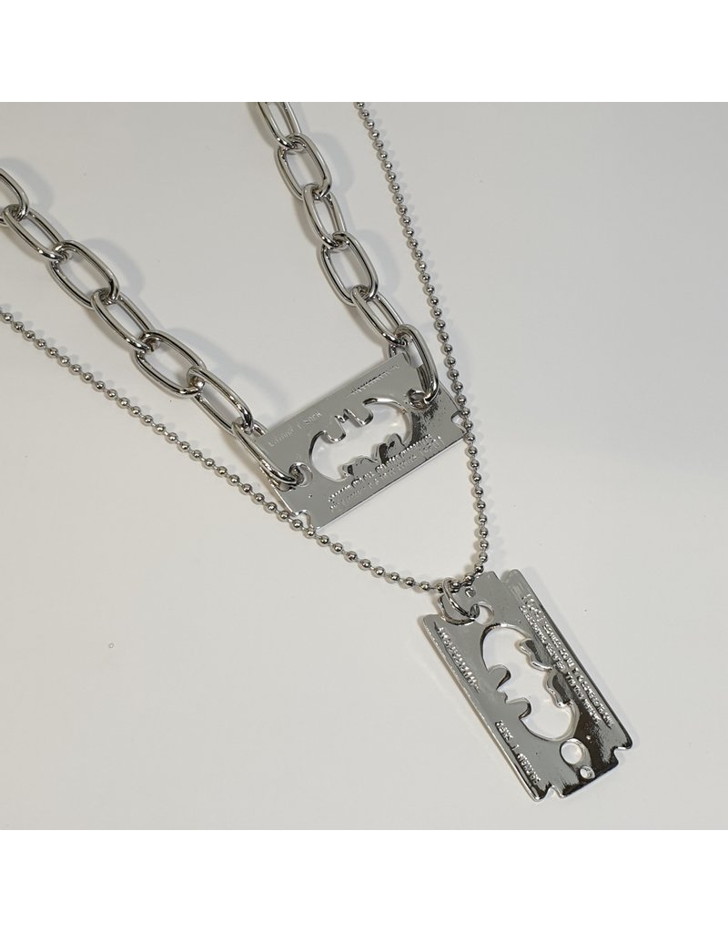 LCD0004 - Silver Multi-Layer Necklace