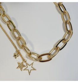 LCD0006 - Gold Multi-Layer Necklace