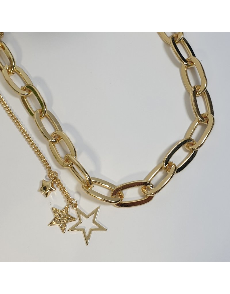 LCD0006 - Gold Multi-Layer Necklace