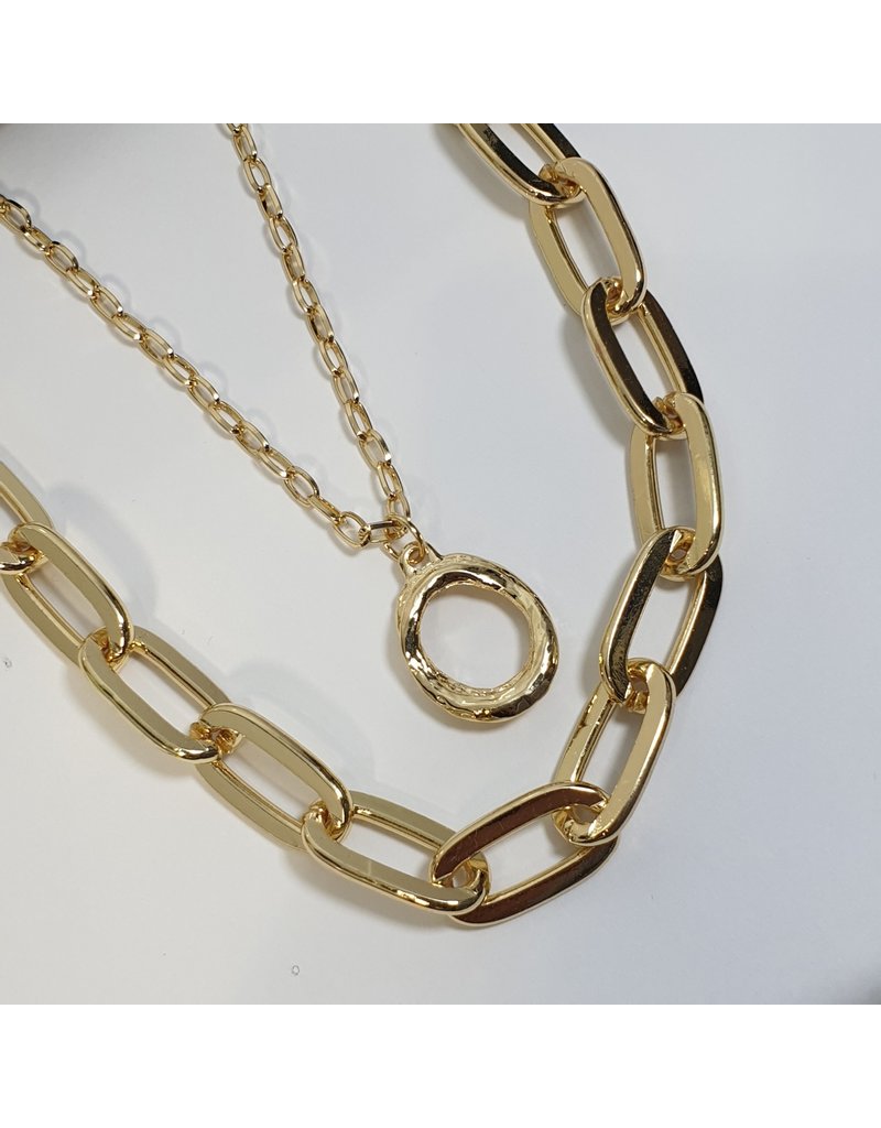 LCD0007 - Gold Multi-Layer Necklace