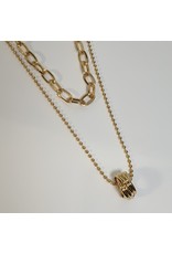 LCD0009 - Gold Multi-Layer Necklace