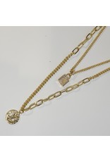 LCD0013 - Gold Multi-Layer Necklace