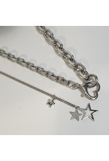 LCD0017 - Silver Multi-Layer Necklace