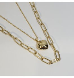 LCD0021 - Gold Multi-Layer Necklace