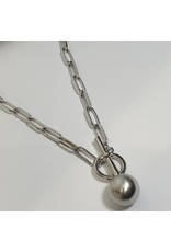 LCD0023 - Silver Multi-Layer Necklace