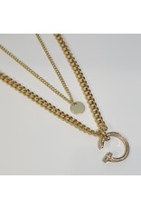 LCD0025 - Gold Multi-Layer Necklace