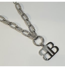 LCD0031 - Silver Multi-Layer Necklace