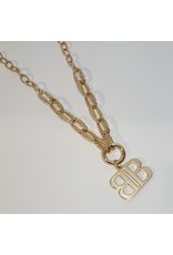LCD0032 - Gold Multi-Layer Necklace