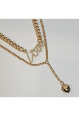 LCD0045 - Gold Multi-Layer Necklace