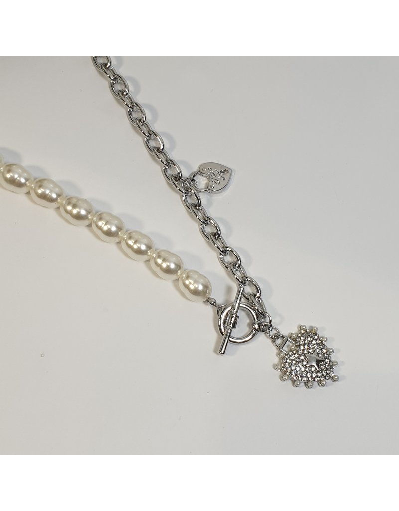 LCD0050 - Silver Multi-Layer Necklace