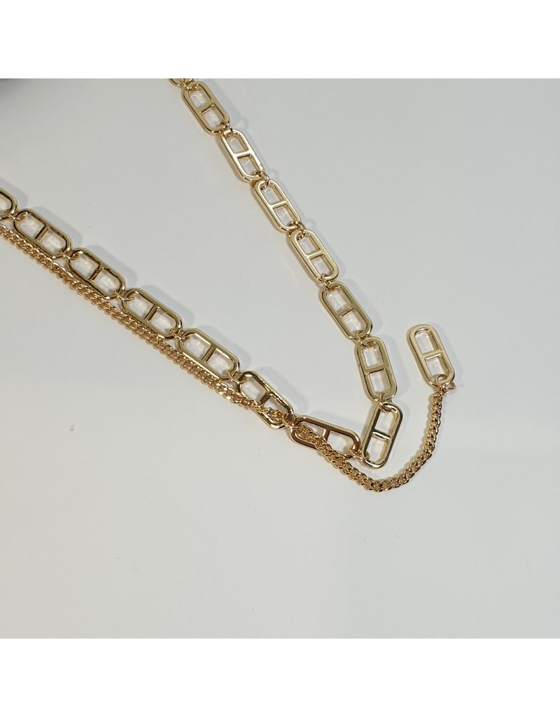 LCD0051 - Gold Multi-Layer Necklace
