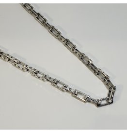 LCD0057 - Silver Multi-Layer Necklace