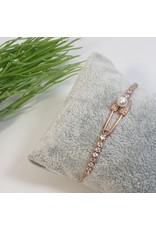 BJG0008 - Rose Gold,  Adjustable Bracelet