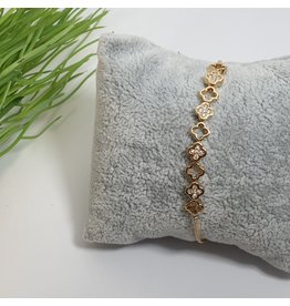 BJG0016 - Gold,  Adjustable Bracelet