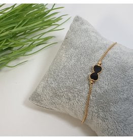 BJG0017 - Gold,  Adjustable Bracelet