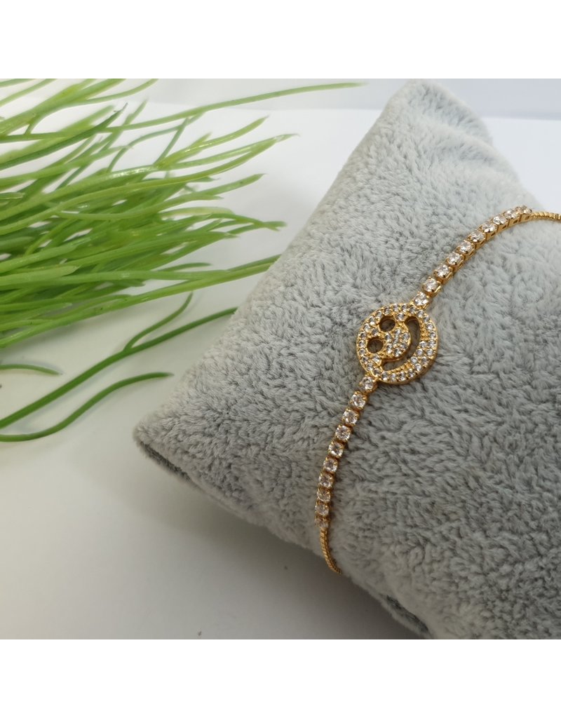 BJG0015 - Gold,  Adjustable Bracelet