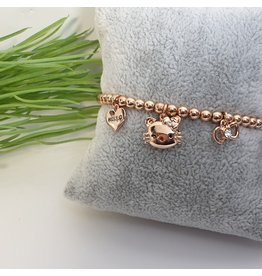 BJG0019 - Gold,  Adjustable Bracelet