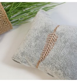 BJG0025 - Rose Gold,  Adjustable Bracelet