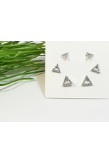 EMA0066 -  Silver  Multi-Pack Earring