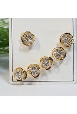 EMA0076 - Gold  Multi-Pack Earring