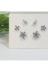 EMA0078 - Silver  Multi-Pack Earring