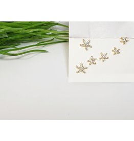 EMA0138 - Gold Starfish  Multi-Pack Earring