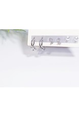 EMA0152 - Silver  Multi-Pack Earring