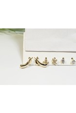 EMA0163 - Gold  Multi-Pack Earring