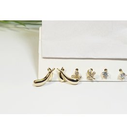 EMA0163 - Gold  Multi-Pack Earring