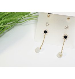 EMA0165 - Gold  Multi-Pack Earring