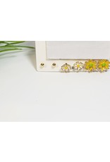 EMA0203 - Gold Daisies  Multi-Pack Earring