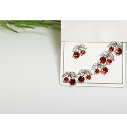 EMA0231 - Silver Red   Multi-Pack Earring