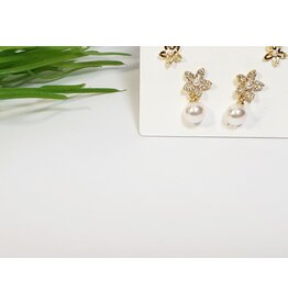 EMA0234 - Gold Pearls  Multi-Pack Earring