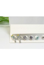 EMA0262 - Silver  Multi-Pack Earring