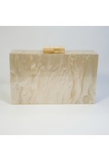 Cta0024 - Apricot,  Clutch Bag