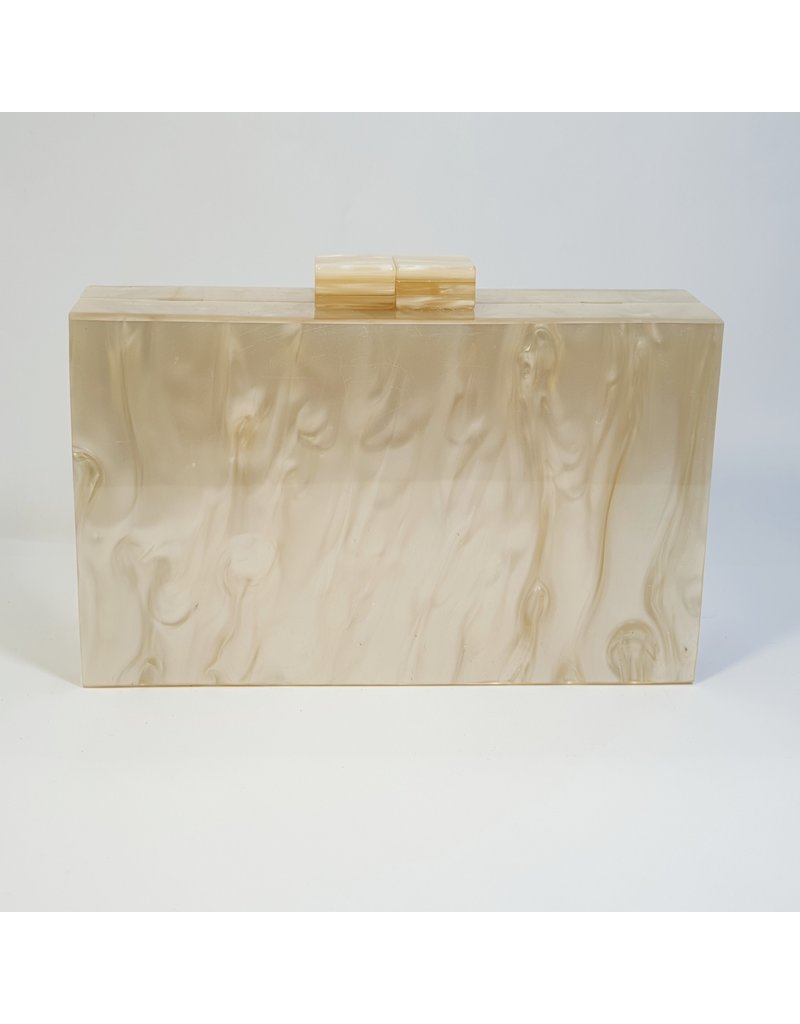 Cta0024 - Apricot,  Clutch Bag