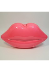 Cta0057 - Pink, Lips Novelty Clutch Bag