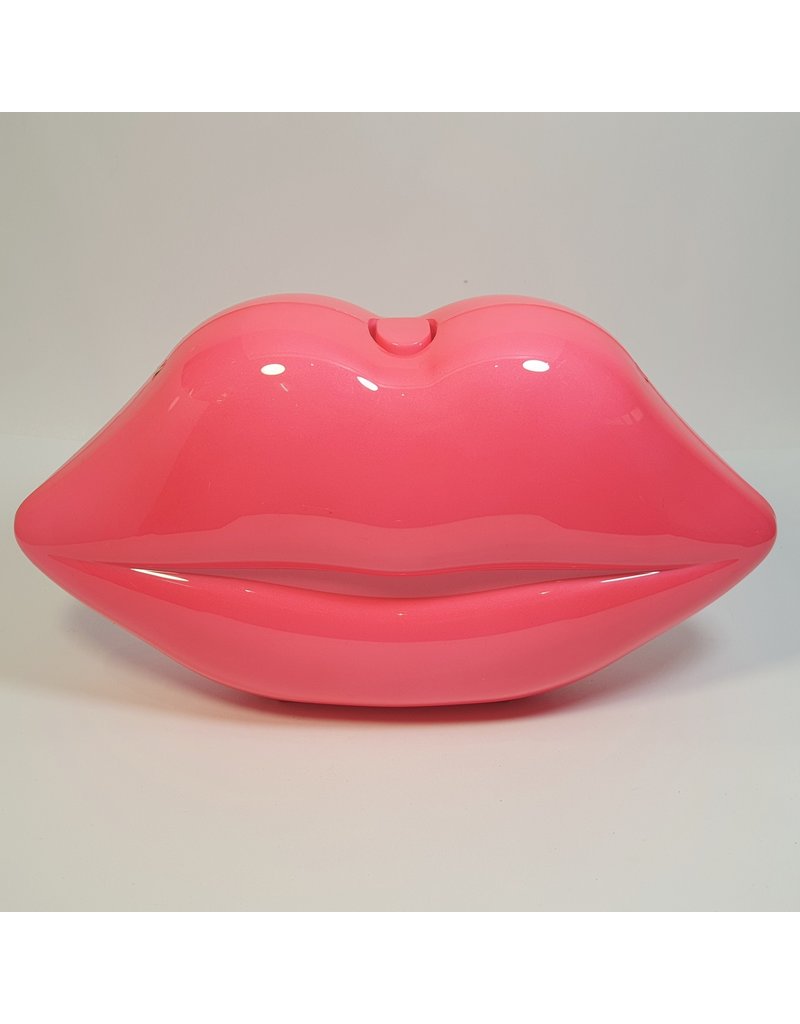 Cta0057 - Pink, Lips Novelty Clutch Bag